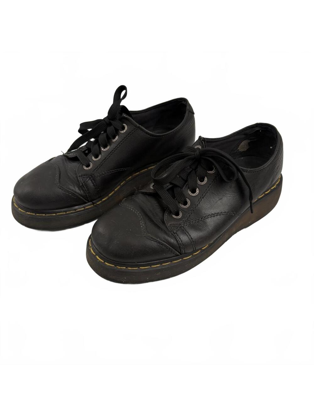 Dr. Martens | Men’s Vintage 90s Black Platform Leather Oxford Lace Up #8651 Sz 9